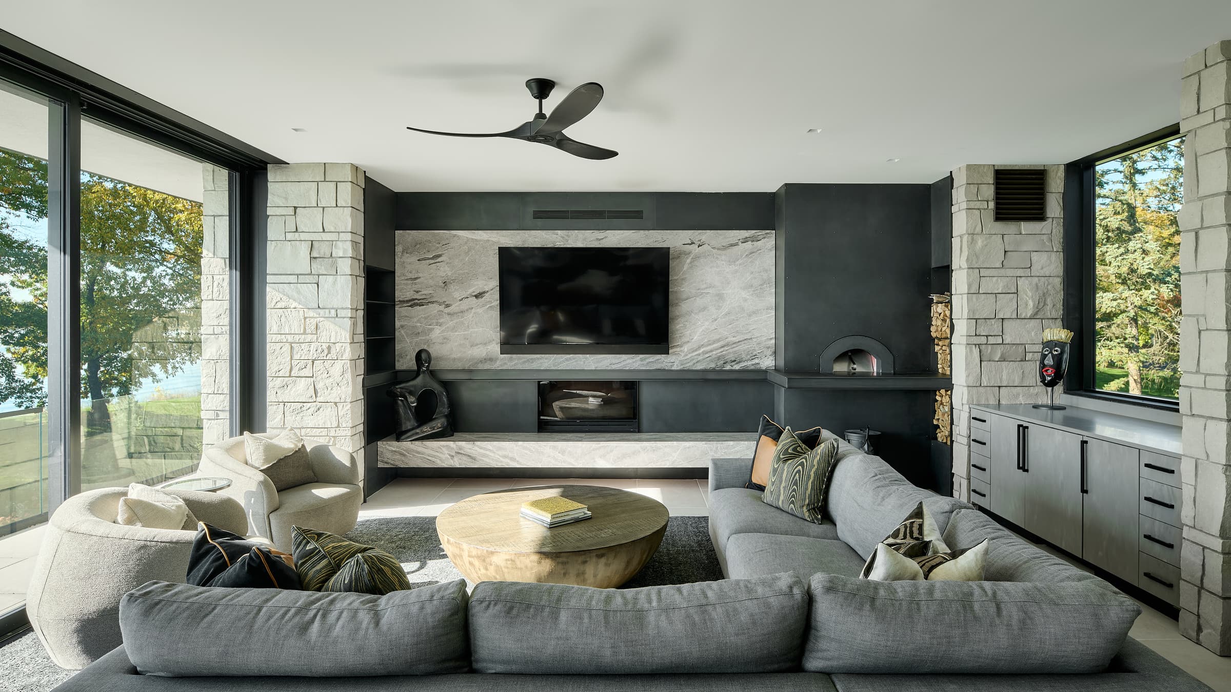 Josh.ai luxury voice control system installation showing privacy-focused smart home