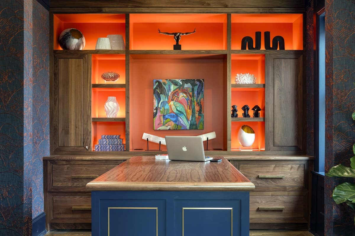 Smart home automation interface in luxury Minneapolis residence