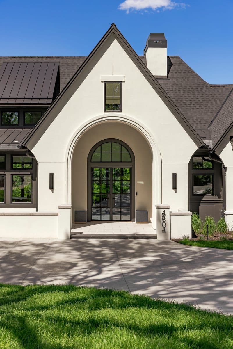 Professional home security surveillance camera installation Minneapolis Twin Cities luxury home